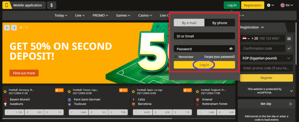 AfroPari Login Methods