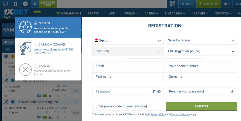 1xBet Registration in the Dedicated Mobile and Desktop Apps   