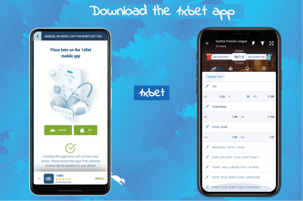 1xBet Download for Smartphones